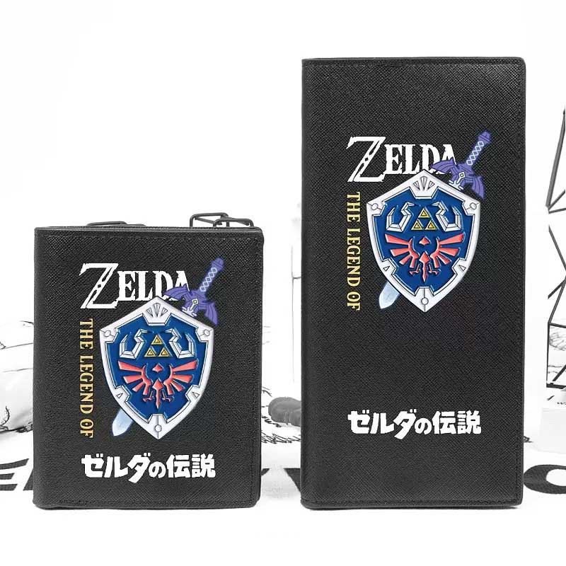 Legend Of Zelda Wallet Breath Of The Wild Gift Zelda Gifts Black Billfold  Wallet - RegisBox
